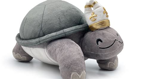 The turtle pope from Elden Ring is now a plushie, and…