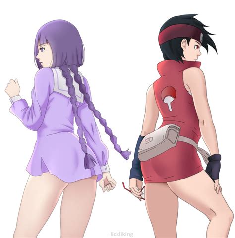 Rule 34 2girls Big Ass Black Hair Boruto Naruto Next Generations