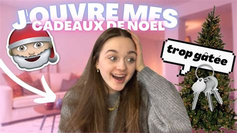 J OUVRE MES CADEAUX DE NOEL vlog mon réveillon YouTube