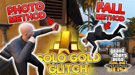 How To Get Gold Solo In Cayo Perico Heist Solo Gold Glitch Youtube