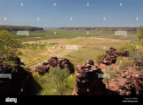 Cattle Station Victoria River Northern Territory Australia Stock