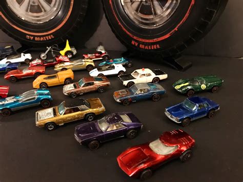 Vintage Hot Wheels Redline Lot And Collectors Cases 23 Etsy