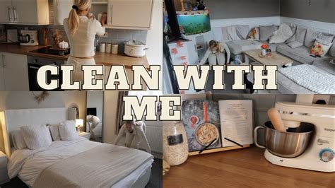 Cleaning With Me Daily Clean Cosy Home Youtube