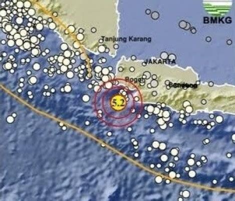 Tak Sampai Tiga Puluh Menit Dua Wilayah Indonesia Diguncang Gempa