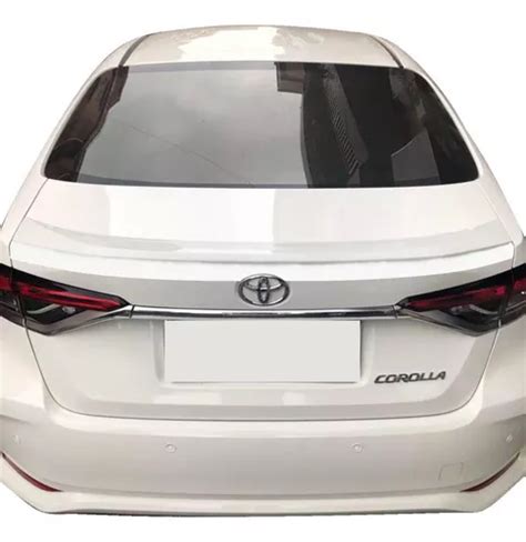 Spoiler Aerofólio Traseir Toyota Corolla Gr Branco Exclusivo Frete grátis