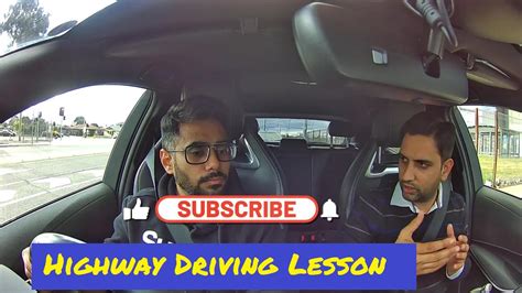 Highway Driving Lesson Driving Lesson YouTube