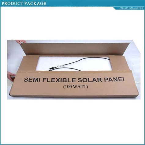 Jingyang Solar Panel V W Flexible Solar Panel Etfe Film Mono Cell