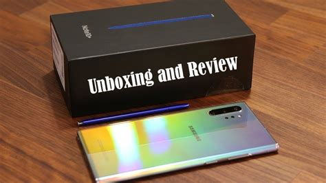 Samsung Note 10 Plus Unboxing Youtube