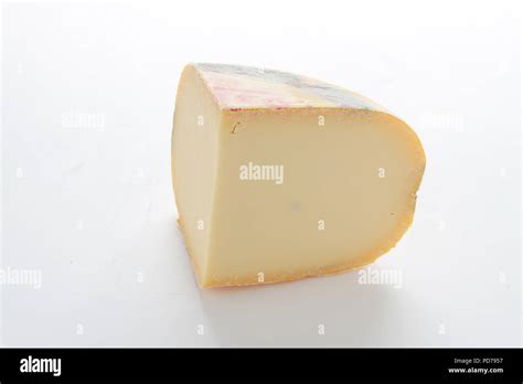 Cheese Portion Isolated On White Background Stock Photo Alamy