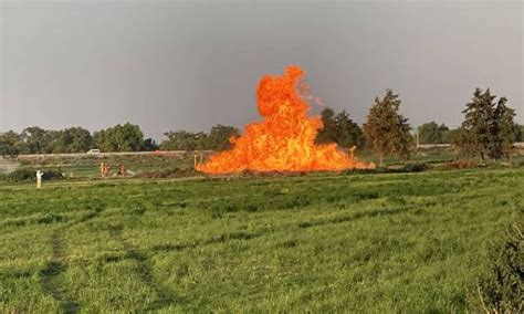 Huachicoleros Provocan Incendio En Ducto De Pemex En Nextlalpan Notigram