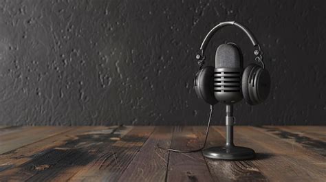 Premium Photo A 3d Rendering Of A Podcasting And Radio Concept