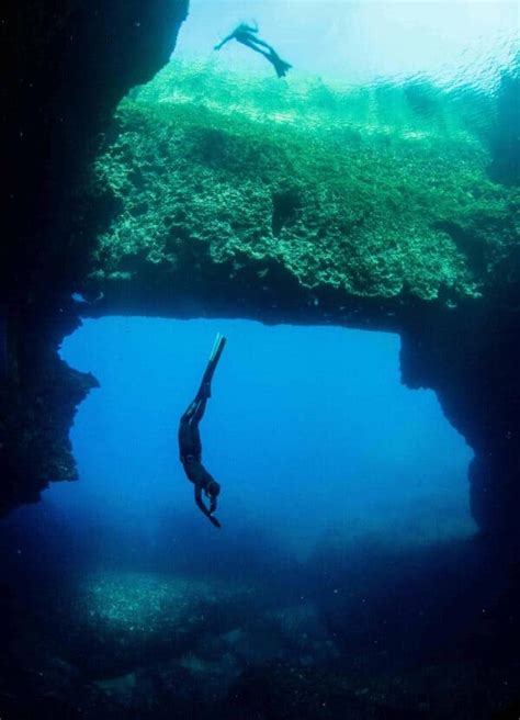 Gozo Blue Hole Apnoetauchen In Kultigem Sinkloch Und Unterwasserh Hle