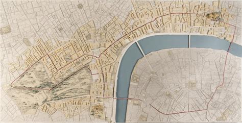 Bonhams : A 3D model plan of London created by the The Crown's Graphics ...