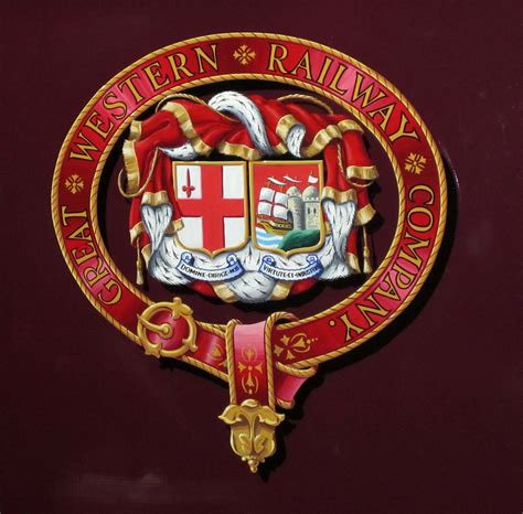 The Great Western Railway Coat Of Arms One Of Three Diffe Flickr