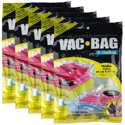 Kit Saco A V Cuo Vac Bag Organizador Cobertor Reduz X Volume