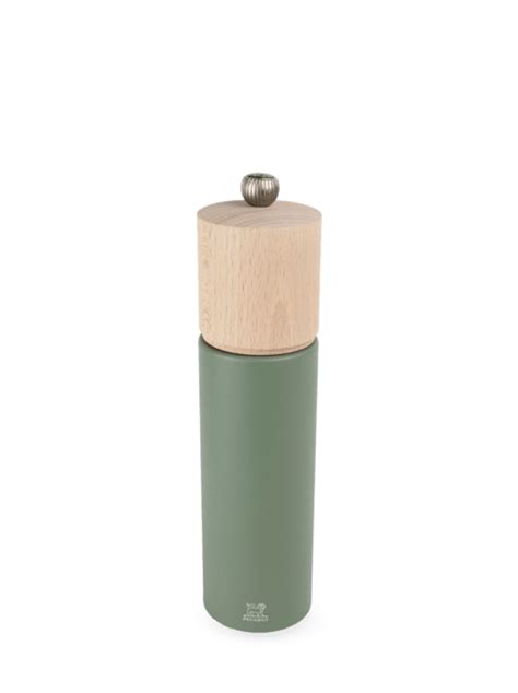 Boreal Manual Beech Wood Pepper Mill In Fern Green 21cm 8in