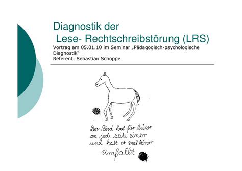 Pdf Diagnostik Der Lese Rechtschreibst Rung Lrs Dokumen Tips