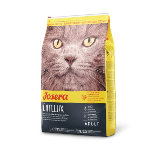 Josera Super Premium Catelux 15 kg sausā barība kaķiem ar pīli un