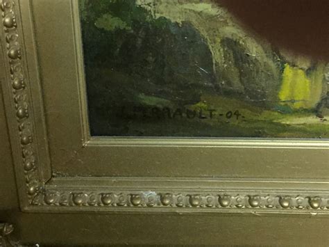 I Have A Leon Jean Basile Perrault Oil Painting Dated Im