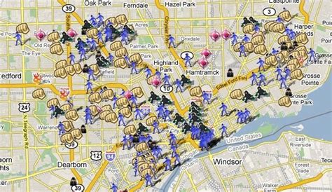 SpotCrime - The Public's Crime Map: Detroit Crime Map