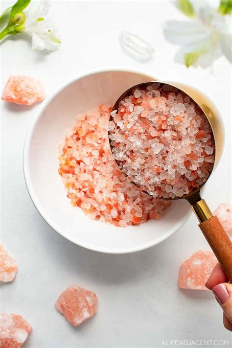 Himalayan Salt Bath Benefits Pink Salt Soak Recipe Himalayan Salt