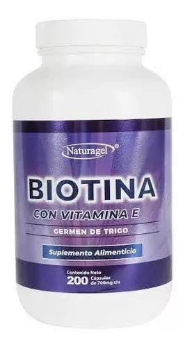 Naturagel Biotina Con Vitamina E