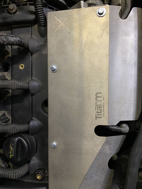 Титановый термоэкран — MINI Cooper S Mk II, 1,6 л, 2009 года ...