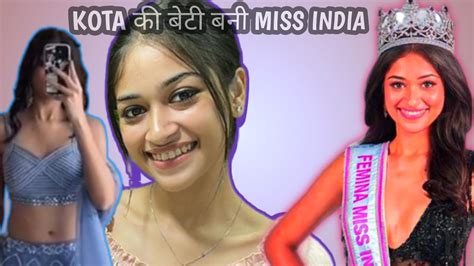 Miss India 2023 Nandini Gupta Femina Miss India 2023 Youtube