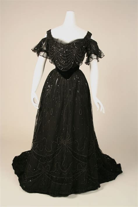 Worth Evening Dress 1906 08 From The Metropolitan Museum Of Art Historical Dresses Edwardian