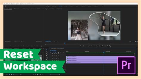 How To Reset Workspace Or Layout Adobe Premiere Pro CC Tutorial