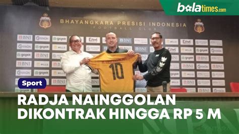 Nilai Kontrak Radja Nainggolan Ke Bhayangkara FC Tembus Rp 5 Miliar