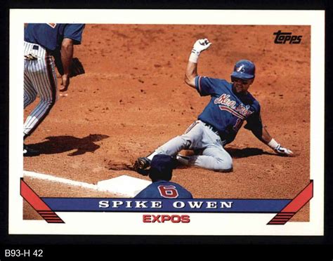 1993 Topps Montreal Expos Almost Complete Team Set