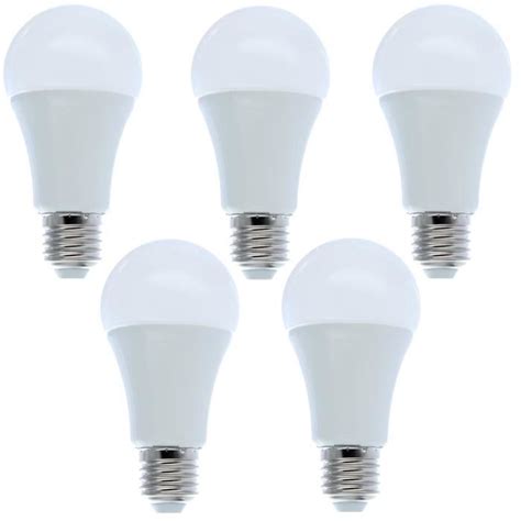 Lot de 5 Ampoules LED E27 12W Blanc Froid Marque Modèle Puissance