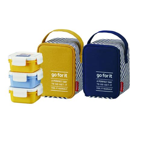 Komax Lunchmate Mini Lunch Box Set Blue Color Komax Jordan Amman