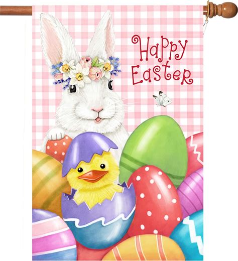 Easter Flagseaster Garden Flag 28 X 40 Inch Double Sided