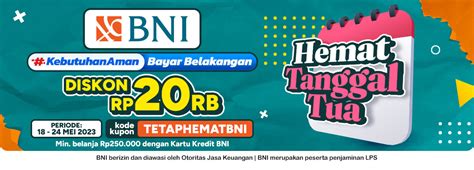 Promo BNI Kredit Klik Indomaret