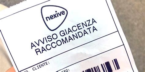 Come Sapere Cosa Contiene Una Raccomandata Nexive Printable Templates