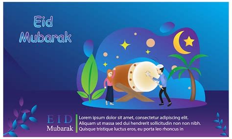 Free Vector Ramadan Concept Illustration Happy Muslim People