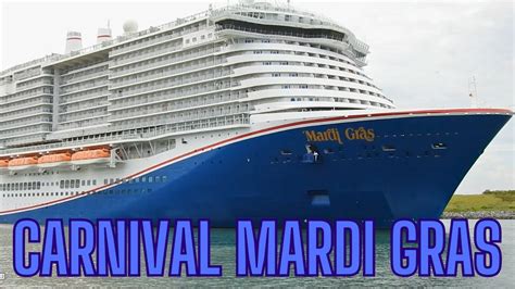 Carnival Mardi Gras Sail Away From Port Canaveral Florida On June Nd