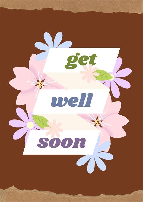 Free Printable Editable Get Well Soon Card Templates 41 OFF