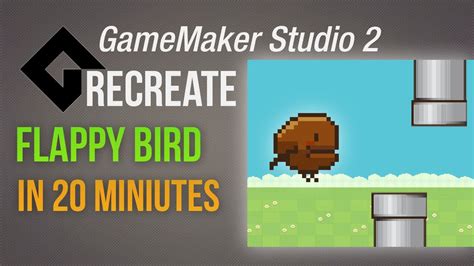 Make An Easy Video Game Like Flappy Bird Gamemaker Recreate Youtube