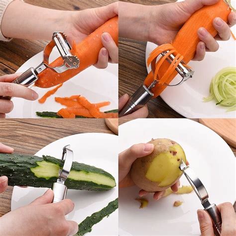 Tallin Stainless Steel Vegetable Peeler Set Multifunctional Fruit