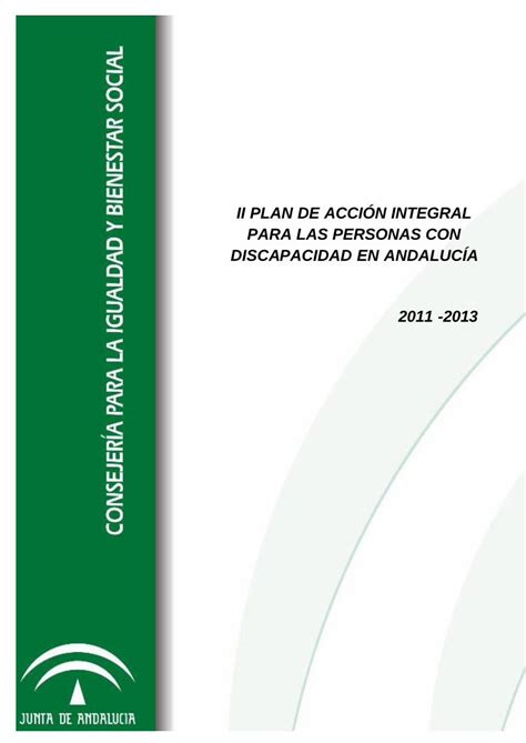 PDF 40 5 II Plan Atencion Discapacidad 1 Pdf DOKUMEN TIPS