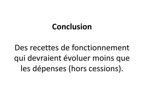 Orientations budgétaires ppt télécharger