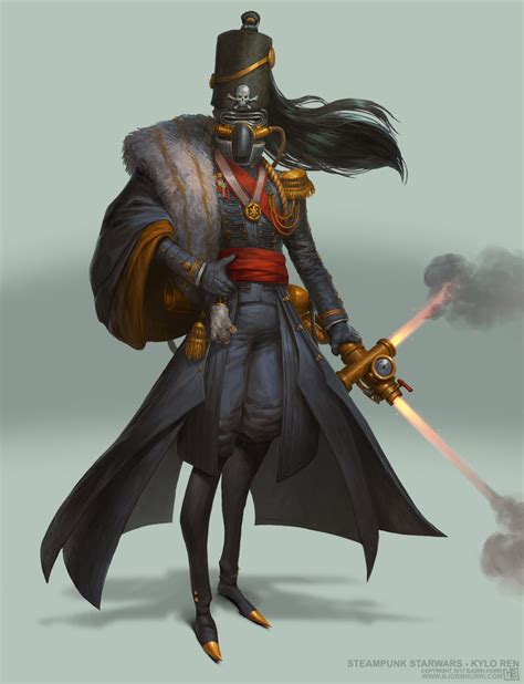 Steampunk Star Wars Illustrations By Bj Rn Hurri Concept Art World