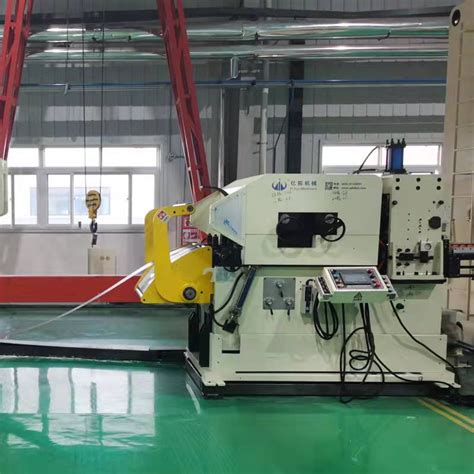 3 In 1 Metal Sheet Roll Uncoiler Straightener Nc Servo Machine Decoiler