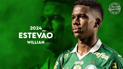 Estevão Willian SE Palmeiras Goals and Skills 2024 HD YouTube