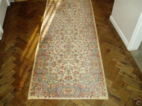 Karastan Ivory Kirman 788 Large Floral Runner Hallway 21752399