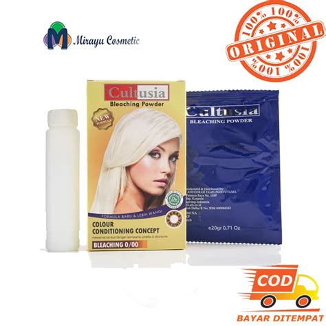 Jual Cultusia Hair Color Bleaching Powder Semir Rambut Ml Shopee