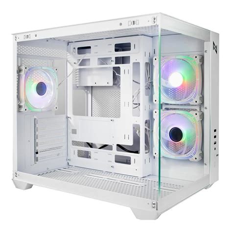 Oferta Gabinete Gamer Neologic Aquarium View Pro Branco Por R